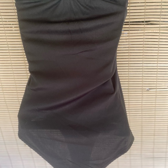 Black Lace Long Dress w Two Bodysuits - Picture 13 of 15